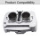Engine Cylinder Assembly Kit with Pistons and Gaskets for 6
