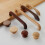 Wooden Drawer Knobs Round Bridge Style Beech 4 pcs 128mm 3