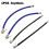 Car Tire Inflator Hose Adapter Blue 9.5 mm 3