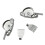 Unbranded window stopper knob lock for horizontal sliding 8