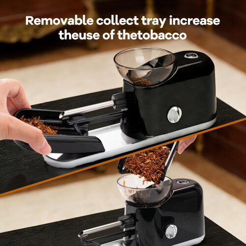 Automatic Electric Cigarette Rolling Machine Dual Size 8mm 6.5mm Injector with Case 2