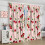 Pink Cherry Fruit Window Curtains Blackout 84x84 Inch 2