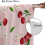 Pink Cherry Fruit Window Curtains Blackout 84x84 Inch 3