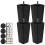 Wooden Sofa Legs Set 4 pcs 6 cm Solid Wood M8 Bolt 2