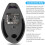 Rechargeable Wireless Vertical Mouse with Screen Display Ergonomic Mice 6 Button Programmable Gaming Mouse for Gamer 6