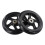 Solid Scooter Wheels Replacement Black 145x30mm 2 pcs 7