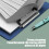 Plastic Clipboard with Low-Profile Metal Clip A5 Dark Blue 7