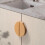 Wooden Cabinet Handles Chinese Style Solid Beech 2 pcs 64 mm 3