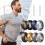Silicone Wedding Rings for Men 8mm Size 13 8-Pack 4