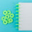 Binder Discs for Notebooks and Planners 80 pcs 4