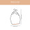 Black Iron Bird Swing Toy for Small Birds 1 Set 2