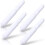 Toilet Paper Holder Spring Rod White 4 Pack 1