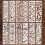 Floral Leaf Border Stencils Reusable 12 Pcs 1