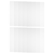 Transparent PVC Film Sheet Hard Clear Plastic 10 pcs