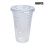 Clear Plastic Cups with Dome Lids 100 Pack 16 oz 1
