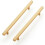 Brass Cabinet Pulls Champagne Gold 5-Pack 7.5 Inch Center 1