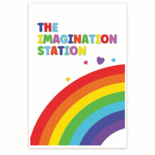 Imagination Station Poster Playroom Educational