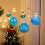 Lake Blue Shatterproof Hanging Ball Ornament 60mm 8