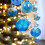 Lake Blue Shatterproof Hanging Ball Ornament 60mm 7
