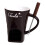 Fondue Cup Ceramic Chocolate Melting Set with Forks 6 pcs 3