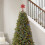 Glitter Snowflake Tree Topper Red Metal 4