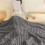 Grey Raschel Blanket Soft Thick Double Layer 40x60 Inches 4
