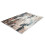 Square Area Rug Retro Abstract Design Washable Non-Slip 6