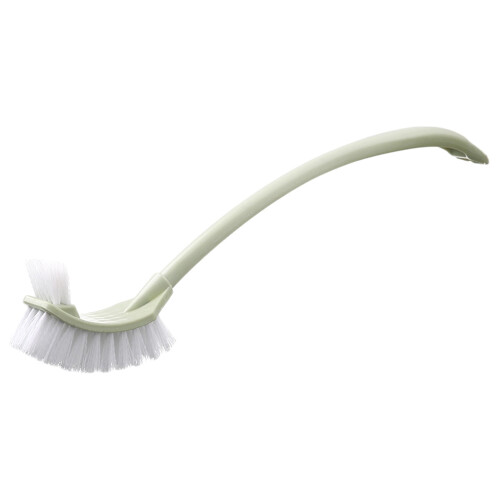 Toilet Brush Double-sided Long Handle Rustproof Bathroom 1