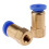 Pneumatic Quick Push Fitting Female Thread 1/8 1/4 3/8 1/2 6