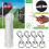 Flag Pole Rope Replacement Kit with 4 Swivel Snaps and 50 1