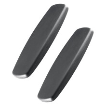 Office Chair Arm Pads PU 2 pcs 25.5 x 8.5 cm
