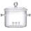 Glass Saucepan with Lid 1400 ml High Borosilicate 1