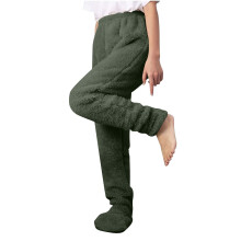 Women's Fleece-Lined Leggings High Waist Thermal Pants S-XXL