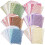 Scrapbook Paper and Decorative Mesh Fabric Set 6 Pack 5.1x7 1