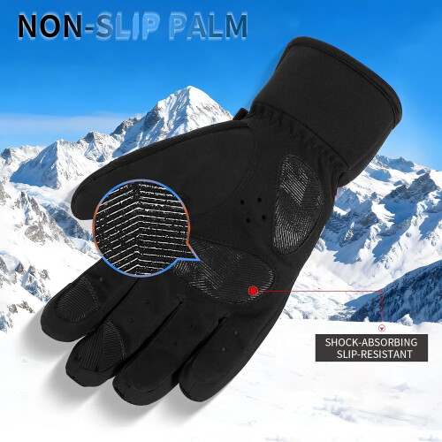 Ski Gloves Winter Cold Weather Warm Touchscreen 2