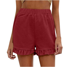 Women's Plus Size Athletic Shorts High Waist Loose Wide Leg
