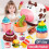 Rainbow Colour Plasticine Set Bundle 19 Pcs Accessories Noodle Toys Cutters 6