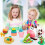 Rainbow Colour Plasticine Set Bundle 19 Pcs Accessories Noodle Toys Cutters 5