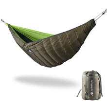 Hammock Quilt Green Winter Warm Under Quilt for Camping