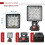 LED Work Light with USB Output Foldable ABS Housing for 8