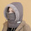 Unisex vintermössa med ansiktsmask och nackskydd 4