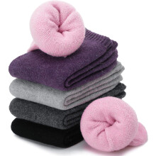 Merino Wool Socks Thermal Warm Winter Thick Hiking Crew