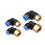 PLF Hose Elbow Connector Tube Fitting Female Thread M5 1/8 6