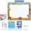 (Digital Dinosaurs)Magic Watercolor Canvas Toy Reusable With Large Surface For Artistic Creativity And Fun Learning 8
