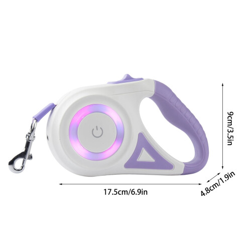 LED-Hundeleine mit Licht (1 Stück) 2