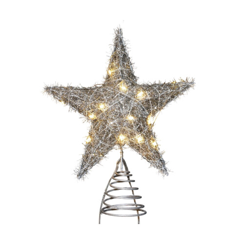 Christmas Tree Topper Gold Hollow Star 2.5cm 1