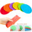 Flying Disc Set Lightweight Colorful 6 Pack 6