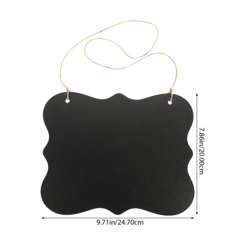 Wall Hanging Chalkboard for Office 9.7 x 7.9 x 0.6 in 1