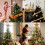 Christmas Star Tree Topper with LED Lights 25 cm 2