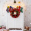 Christmas Wreath with Flexible Frame Santa Snowman Decor 5